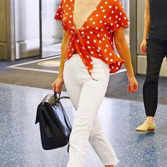 Mother Insider Crop - Cracked Slipper - Picture 3 of 9